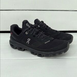 On Running Black Athletic Shoes